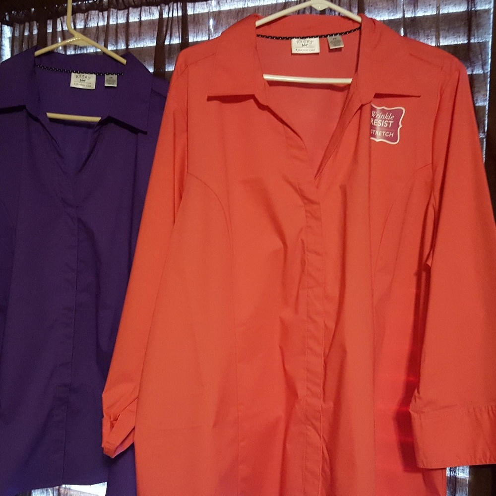 Two Button Rider Tops